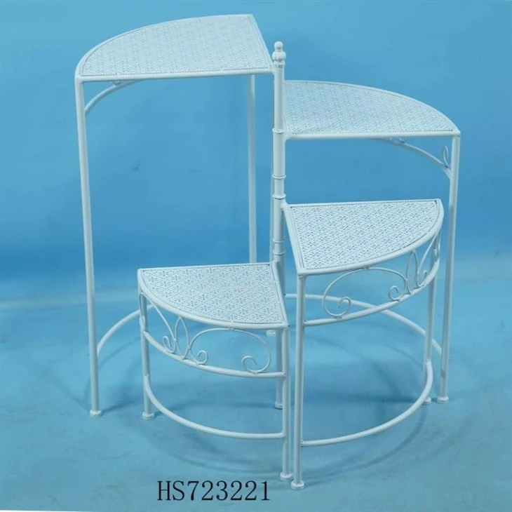 Spiral Plant Stands Wrought Iron
