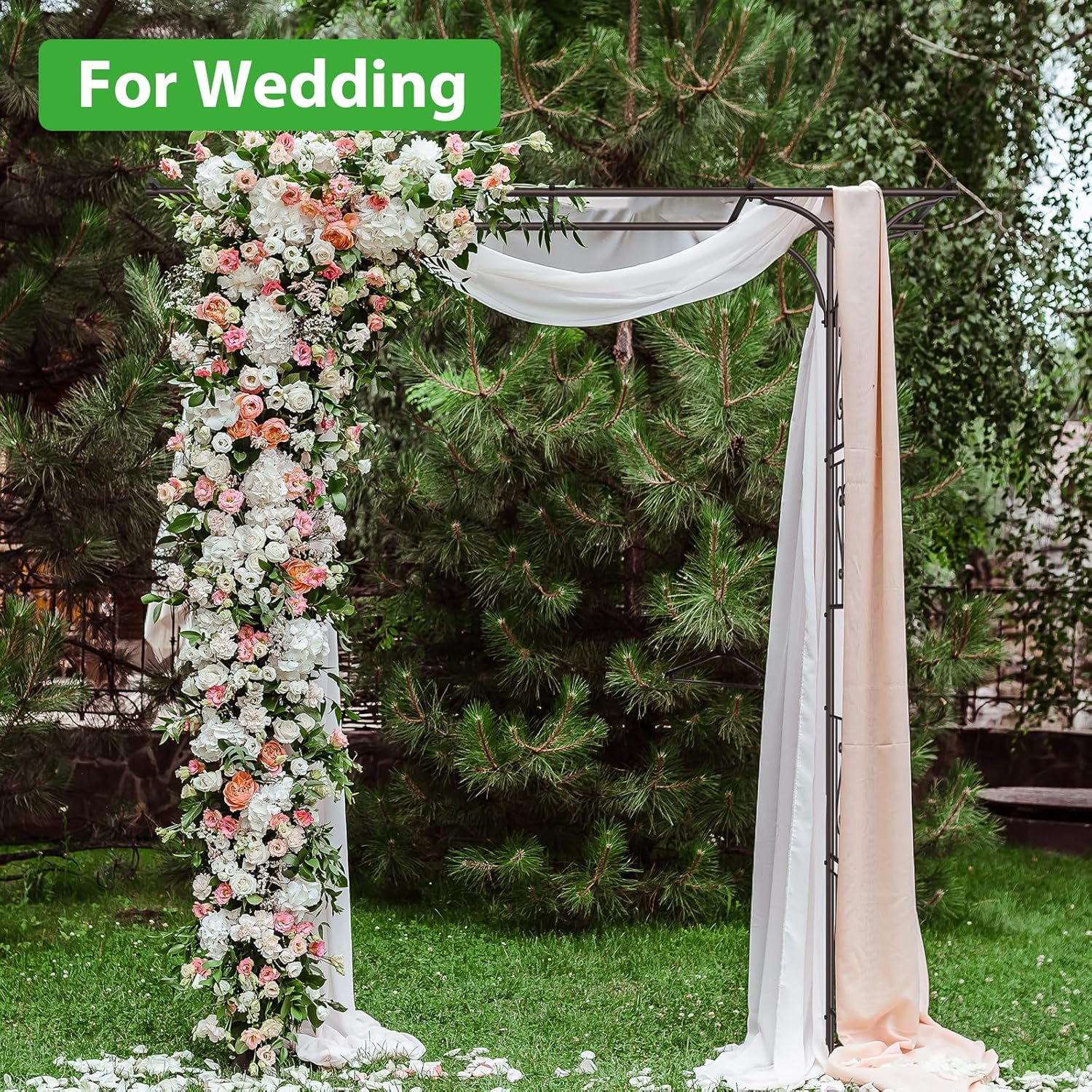 Steel Archway for Wedding Ceremony Party Christmas Decoration Steel Archway for Wedding Ceremony Party Christmas Decoration