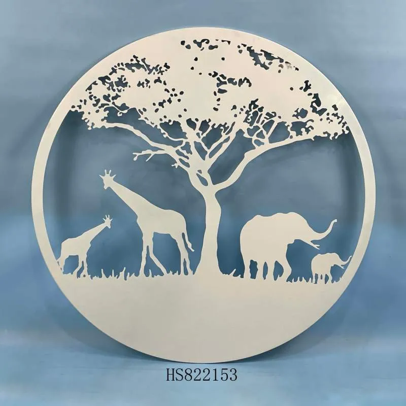 Round Metal Wall Decor